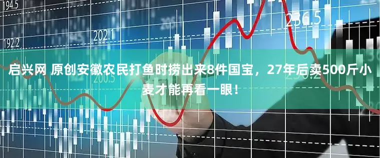 启兴网 原创安徽农民打鱼时捞出来8件国宝，27年后卖500斤小麦才能再看一眼！