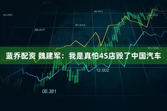 蓝乔配资 魏建军：我是真怕4S店毁了中国汽车
